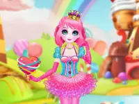 Princess Sweet Candy Cosplay background