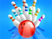Bowling Hit 3D background