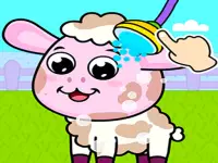 Kids Animal Farming background