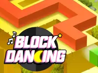 Block Dancing 3D background