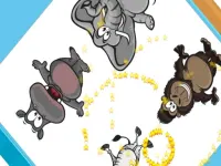 Zoo Zoom Shapes background