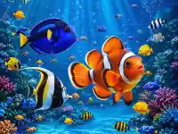 My Hungry Fish Game background