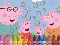 Peppa Pig Coloring background