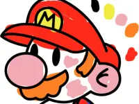 Coloring Book Super Mario background