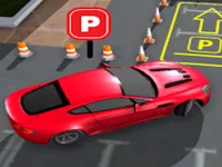 Luxury Car Parking 3D background