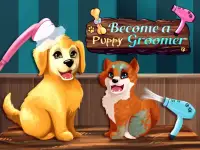 Become a Puppy Groomer background
