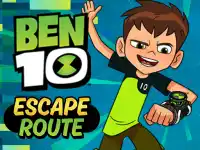 Ben 10 Escape Route background