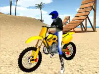 Beach Bike Stunt background
