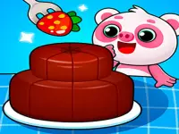 Kids Food Cooking background