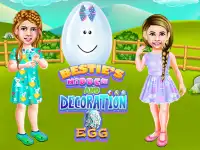 Bestie Hidden and Decorated Egg background