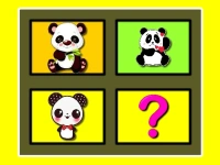 Baby Panda Memory background