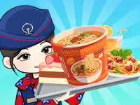 Food Truck Chef Cooking background