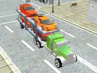 Car Transport Truck background
