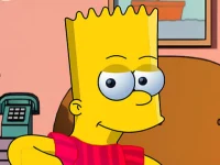 Bart Simpson Dress Up background