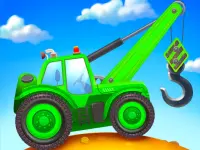 Real Construction Kids Game background