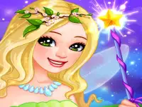 Little Fairy Dress Up Game background