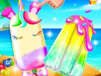 Unicorn Ice Pop background