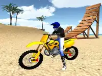 Motocross Beach Stunts Gas 3D background