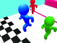 Stickman Race 3D background