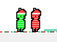 Red and Green Christmas background