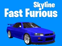 Fast Furious Skyline background