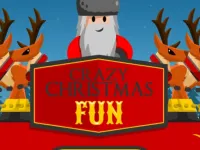 Crazy Christmas Fun background