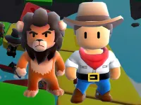 Stumble Guys Sliding Puzzle background