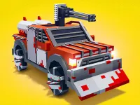 Zombie Derby: Blocky Roads background