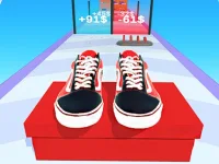 Shoes Race Evolution 3D background