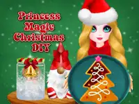 Princess Magic Christmas DIY background