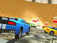 Low Poly Smash Cars background