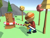 Wood Man Cutter background