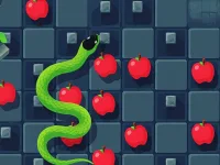 Snakes Eating Blocks background