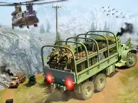 Army Cargo Transport Driving Online background