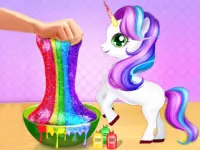 Unicorn Slime Maker background