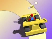 Gliding Car Race background