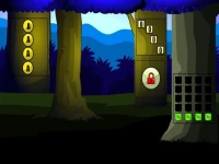 Blue Forest Escape background