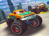 Crazy Monster Jam Truck Race Game 3D background
