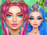 Mermaidcore Makeup background