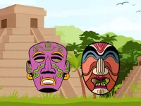 Ancient Aztec Coloring background