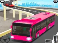 Modern Bus Parking Free background