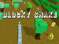 Blocky Snake background