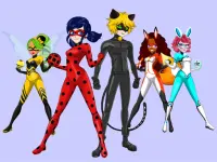 Ladybug & Cat Noir Maker background