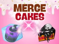 Merge Cakes : Falling Sweets background