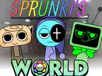 Sprunki s WORLD All MOD background