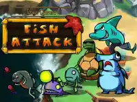 Tower Defense : Fish Attack background