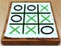 Tic Tac Toe: Paper Note background