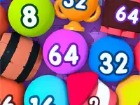 Bubble Merge 2048 background