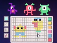 Pixel Draw background