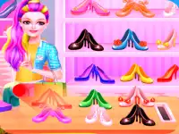 Fashion Shoe Maker Game background